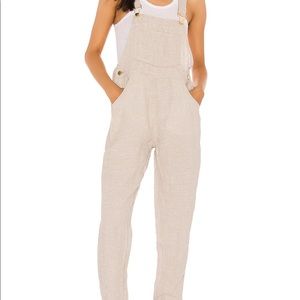 Weworewhat basic linen overalls